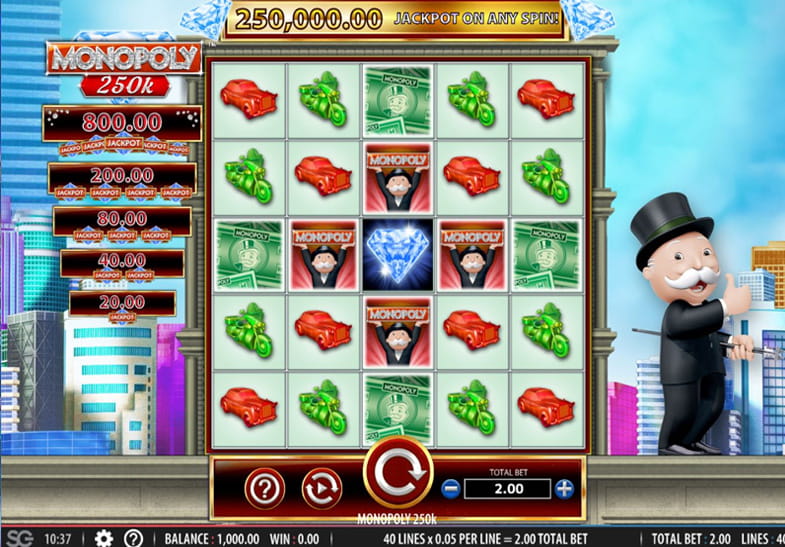Free slots online monopoly slots